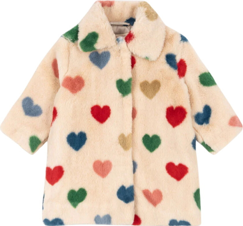 Jakke - Lodret kåpe - Bon Coeur-farge - - 9-10 år (134-140) - Vinterjakke