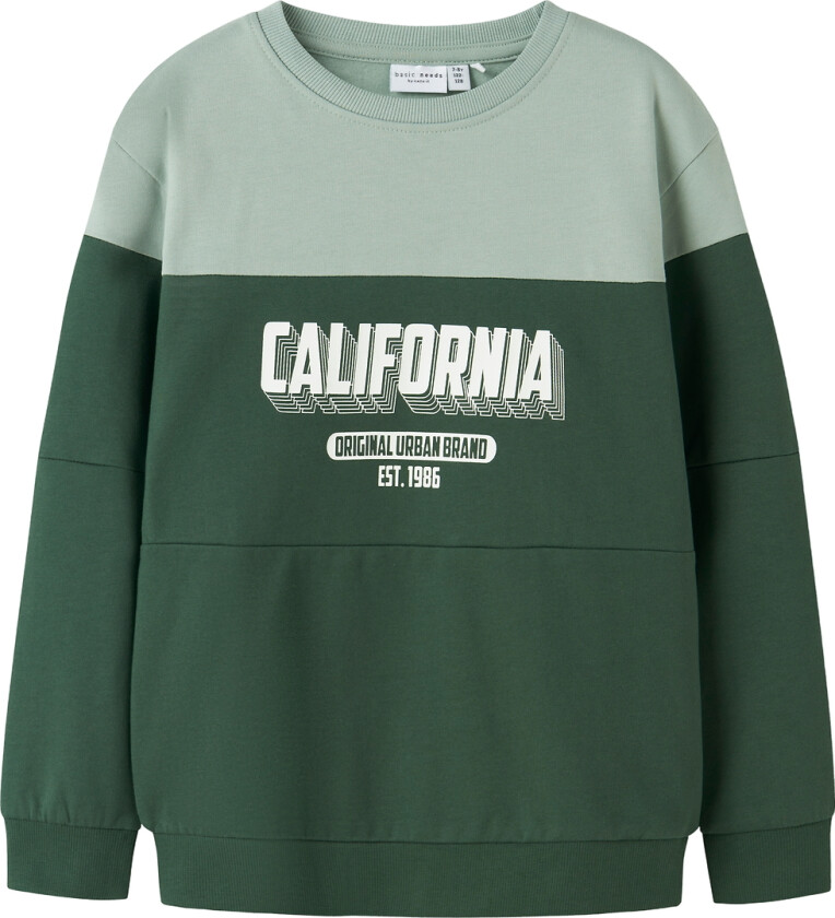 Collegegenser - NkmVemil - Garden Topiary/California - - 6 år (116) - Collegegenser