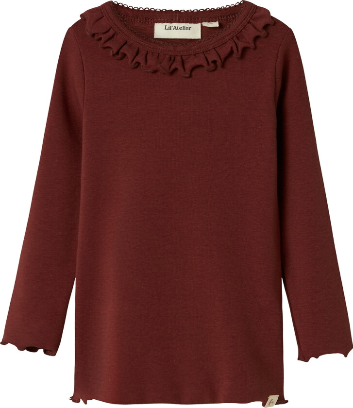 Lil' Atelier Genser - NmfGayo - Hot Chocolate - Lil Atelier - 4 år (104) - Genser