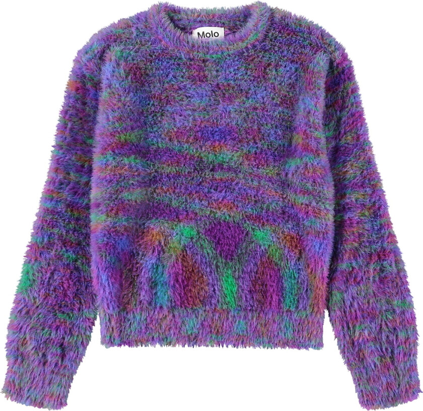 Genser - Strikk - Grada - Purple Mix - - 9-10 år (134-140) - Genser