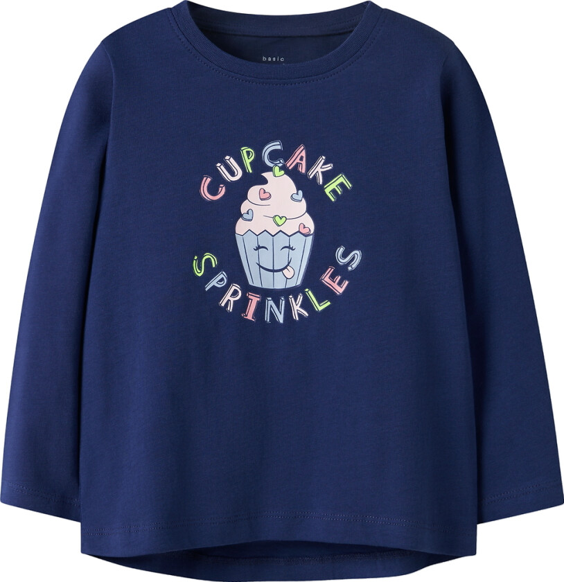 Genser - NmfViolet - Blåkopi/CupCake - - 6 år (116) - Genser