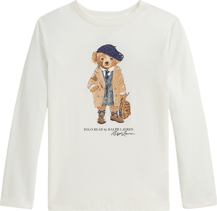 Genser - Madison - Hvit m. Trykk - - 7 år (122) - Genser