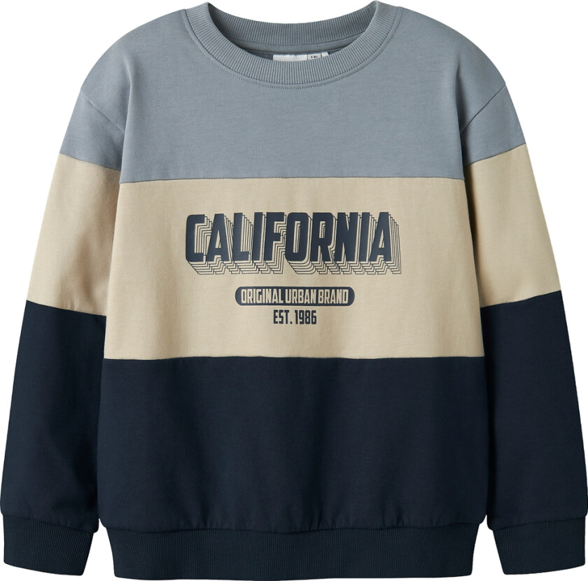 Collegegenser - NkmVemil - Navy Blazer/California - - 6 år (116) - Collegegenser