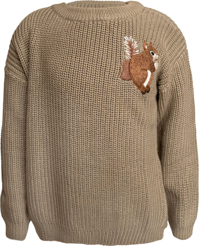 Genser - Strikk - Purre - Koriander - - 1½ år (86) - Genser