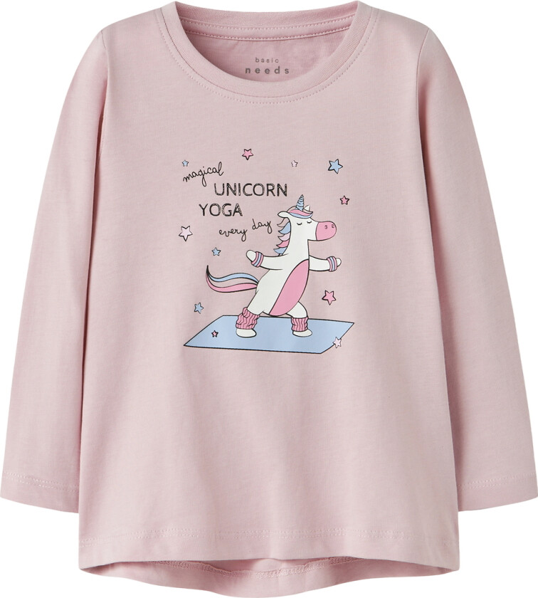 Genser - NmfViolet - Polert Lilac/Unicorn Yoga - - 4 år (104) - Genser