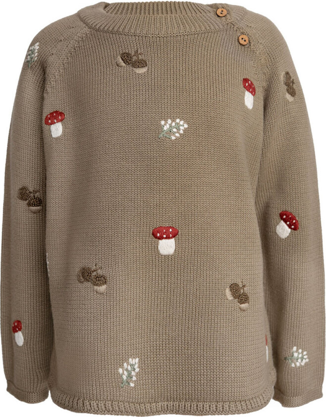 Genser - Strikk - Høst - Koriander - - 5 år (110) - Genser