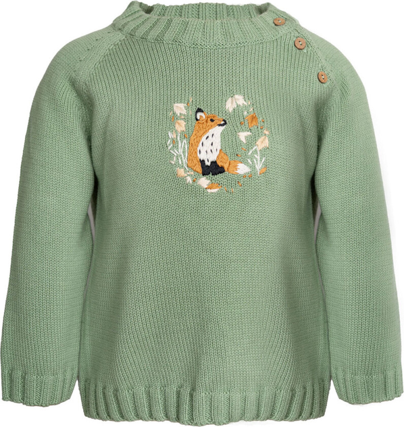 Genser - Strikk - Linus - Skifer Green - - 1 år (80) - Genser