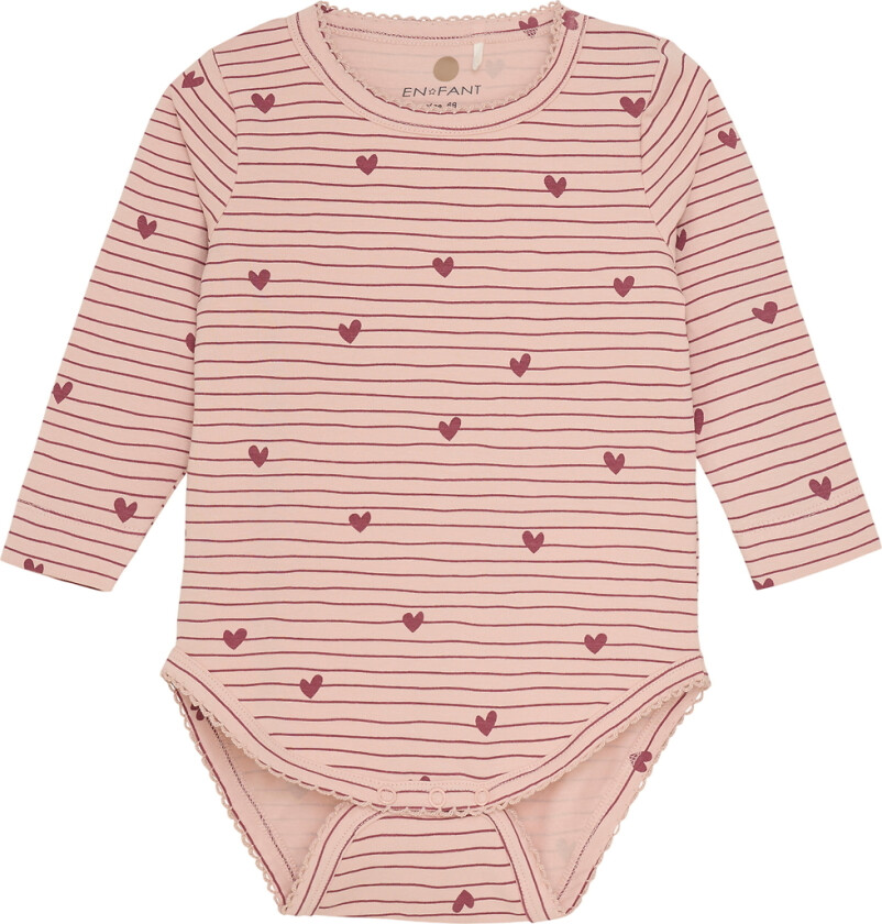 Body I/e - Cameo Rose - - 2 år (92) - Langermet Body