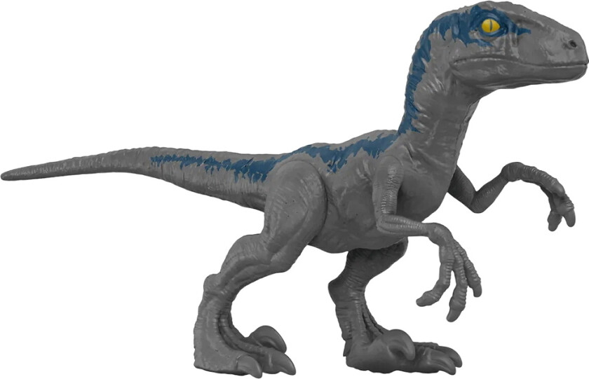 Dinosaur - Gjenfødsel - 15 cm - Velociraptor Blue - - OneSize - Dinosaur