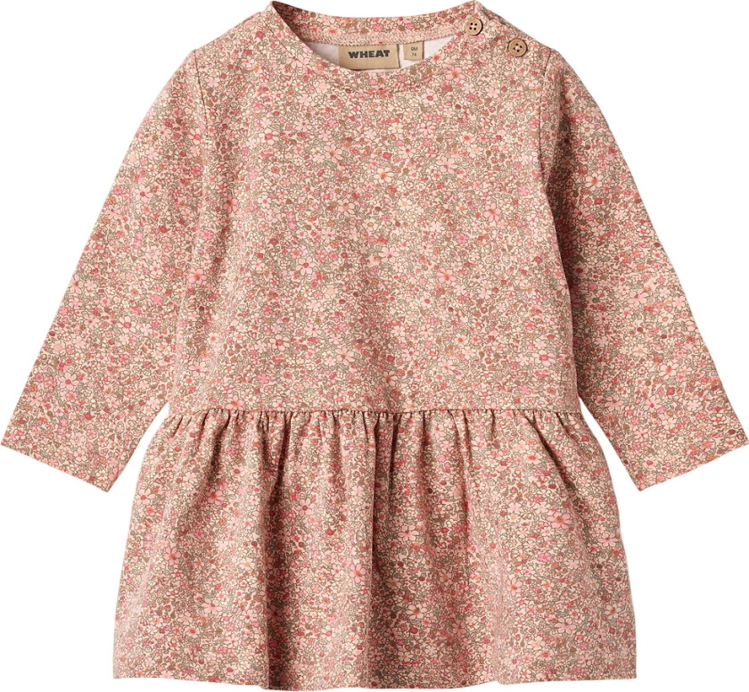 Kjole - Bessie - Rose Dust Flower Eng - - 1 år (80) - Kjole
