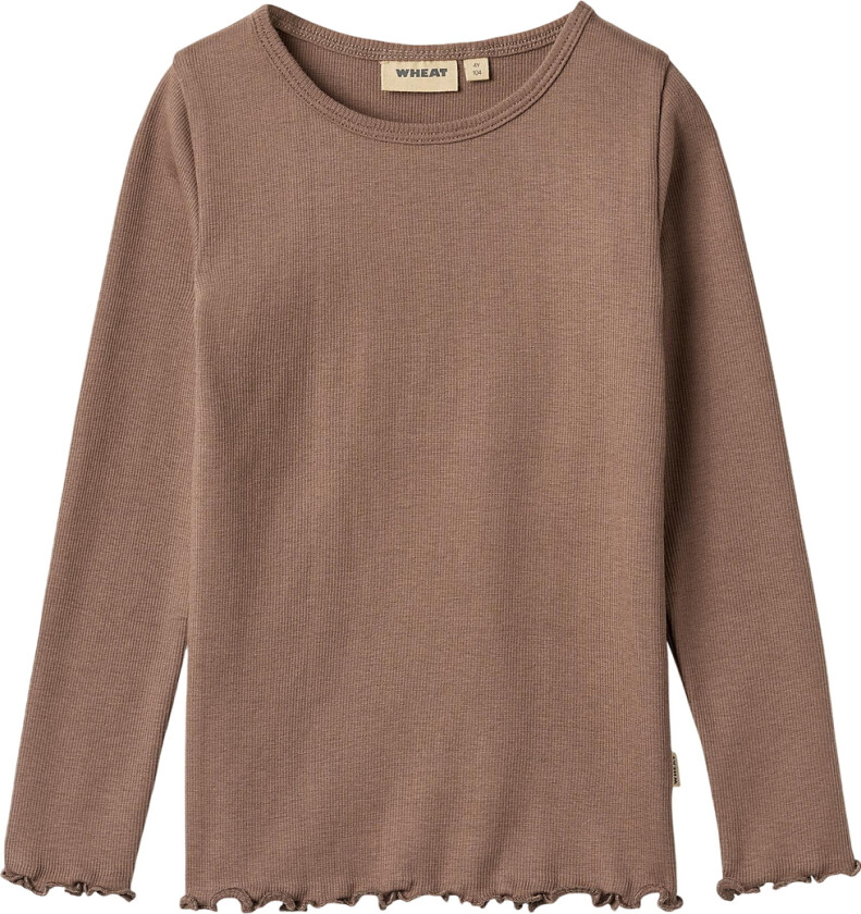 Genser - Rib - Ida - Karamell Brown - - 3 år (98) - Genser