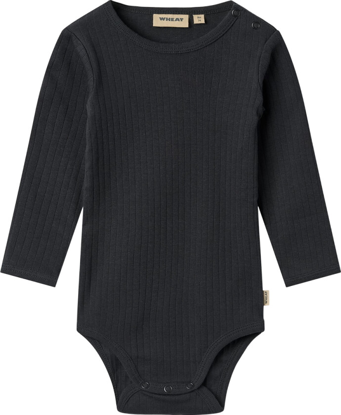 Body I/e - Rib - Berti - Navy - - 2 år (92) - Langermet Body
