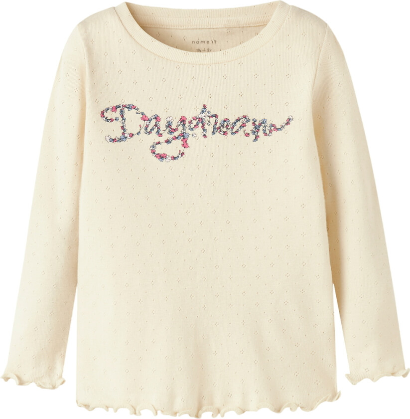 Genser - NmfNimma - Pergament m. Hullmønster - - 3 år (98) - Genser