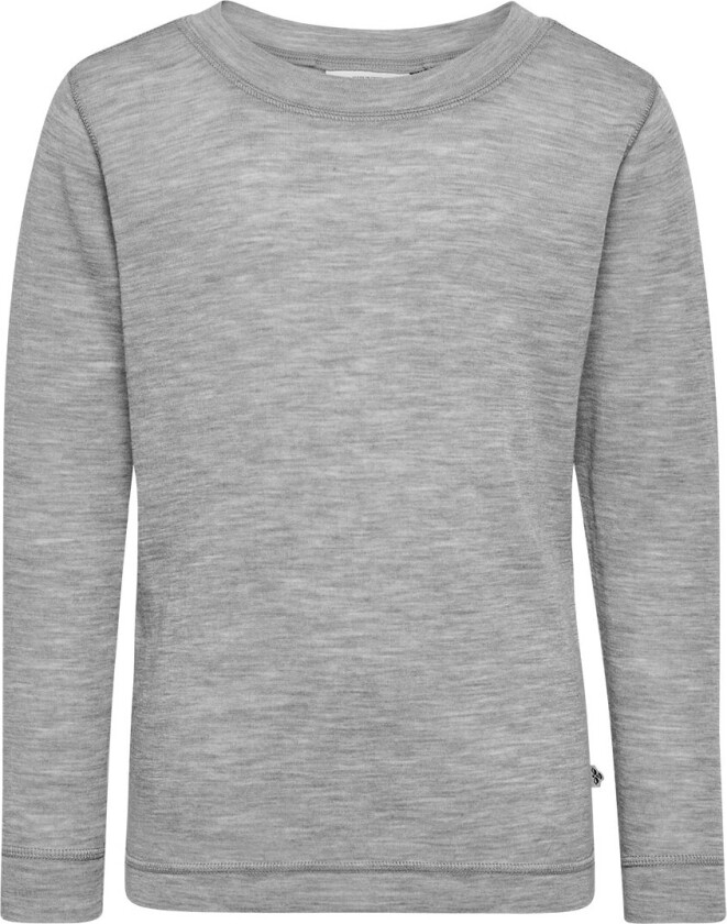 Genser - HmlJr - Ull - Grå Melert - - 12 år (152) - Genser