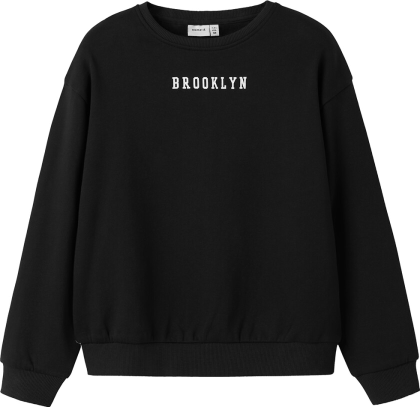 Collegegenser - NkfNevea - Svart - - 6 år (116) - Collegegenser