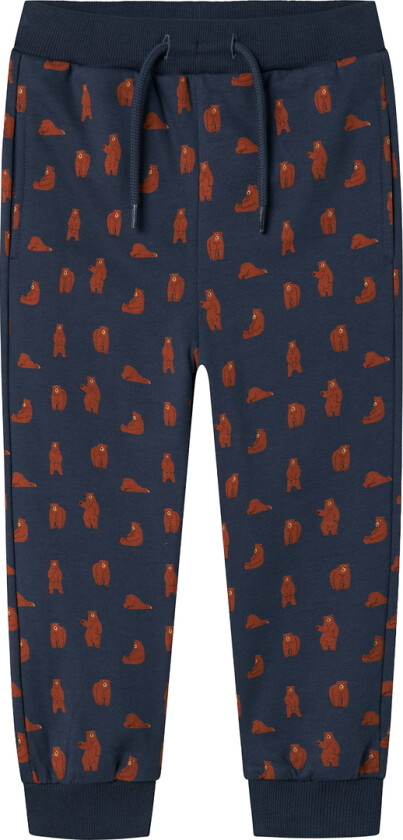 Joggebukser - NmmNenean - Mood Indigo - - 2 år (92) - Joggebukse