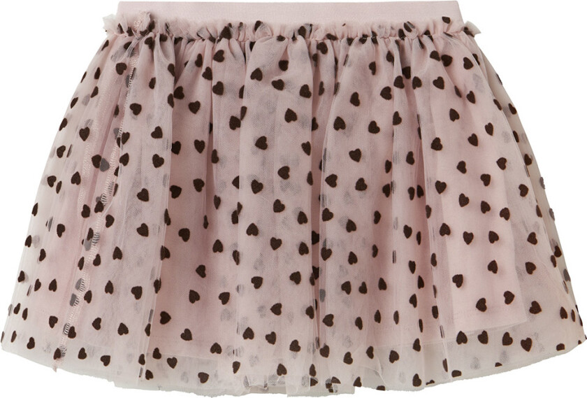 Skjørt - Tyll - NmfNea - Polert Lilac m. Hjerter - - 1½ år (86) - Skjørt