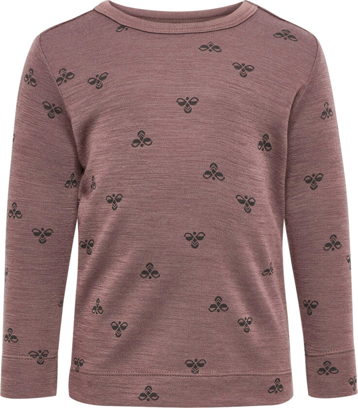 Genser - HmlMini - Ull - Twilight Mauve - - 6 år (116) - Genser