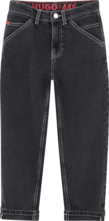 Jeans - 446 - Loose Tilpass - Skylling Vask - - 12 år (152) - Jeans