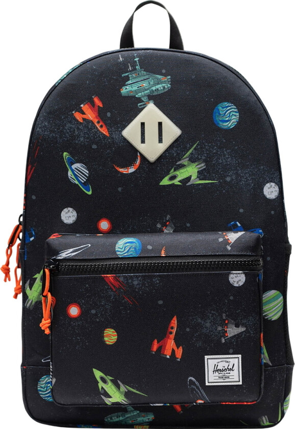 Ryggsekk - Heritage Ungdom - 26 L - Space Adventure Glo - - OneSize - Ryggsekk