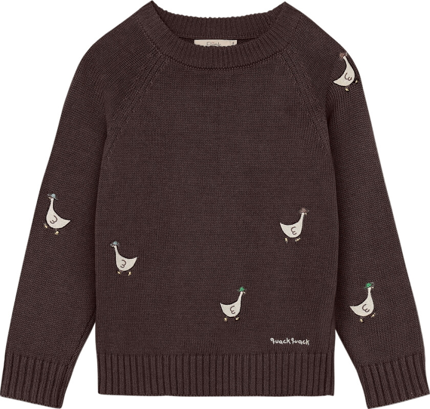 Genser - Strikk - Mahdi - Kaffebønne - - 80 - Genser