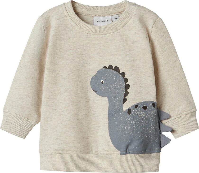 Collegegenser - NbmNixen - Peyote Melange m. Dinosaur - - 50 - Collegegenser