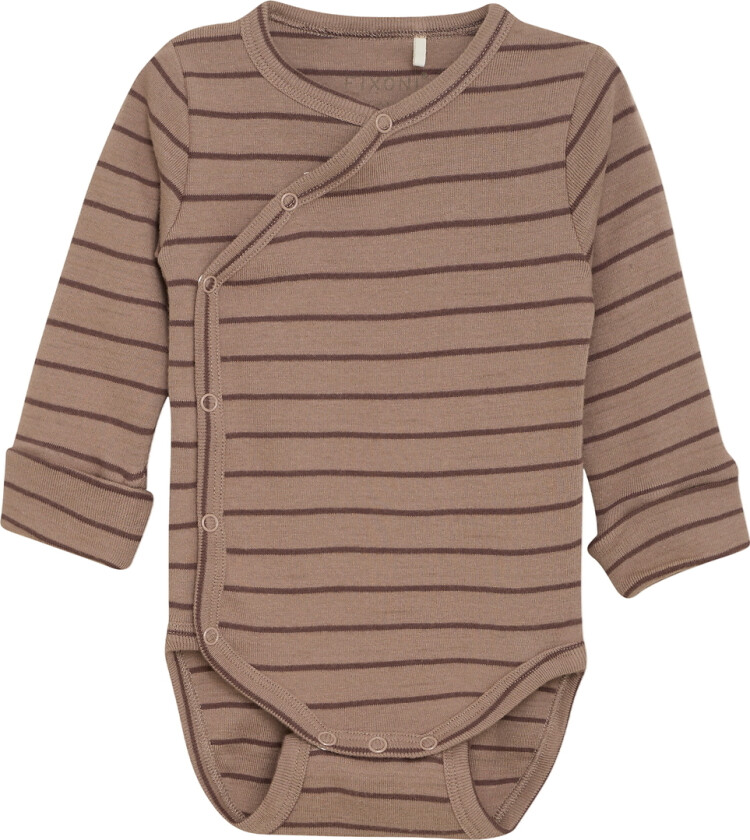 Omslagsbody I/e - Mocha Marengs - - 74 - Langermet Body