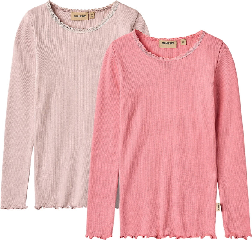 Gensere - Rib - 2-pack - Reese - Soft Lilac - - 3 år (98) - Genser