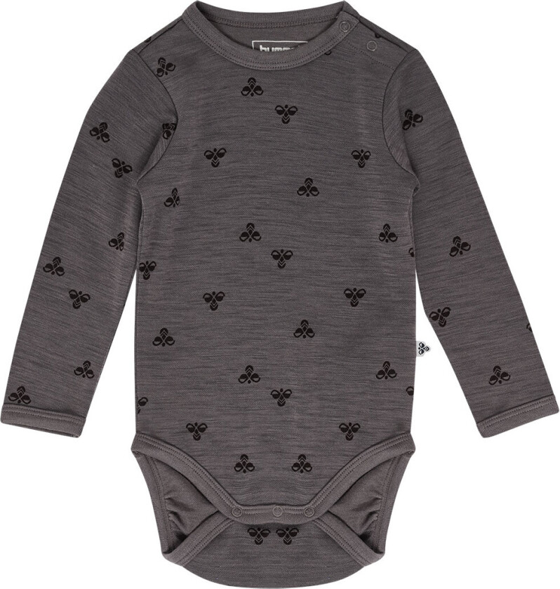 Body I/e - HmlMini - Ull - Kullfarget Grey - - 56 - Langermet Body