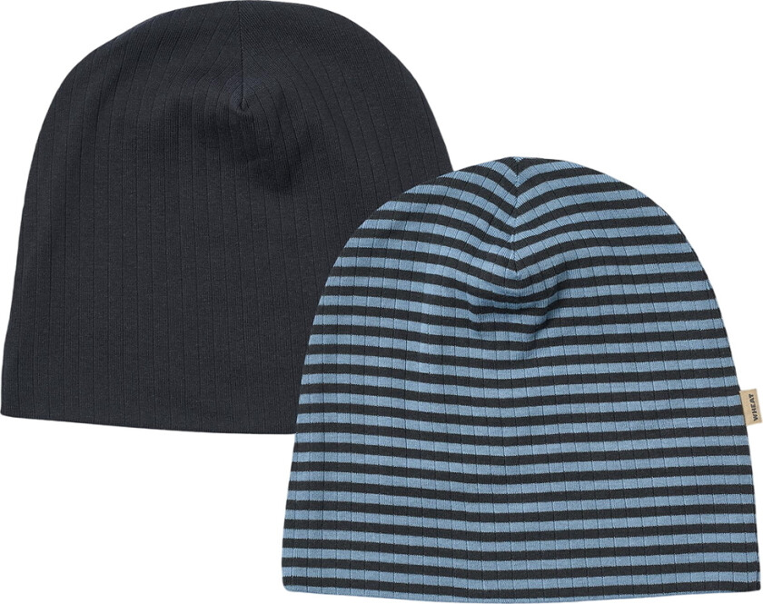 Luer - Rib 2-pack - Aidan - Bright Blue Stripe - - 54-55 cm - Lue