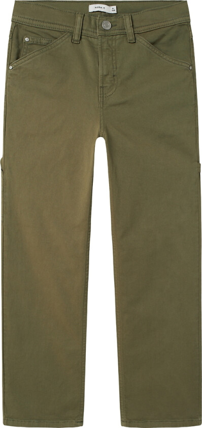 Jeans - Denim - Noos - NkmRyan - Straight - Grønn - - 7 år (122) - Jeans