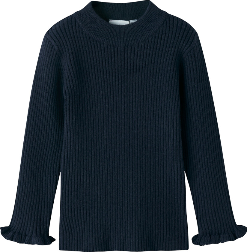 Genser - Strikk - Rib - NmfVianna - Navy Blazer - - 6 år (116) - Genser