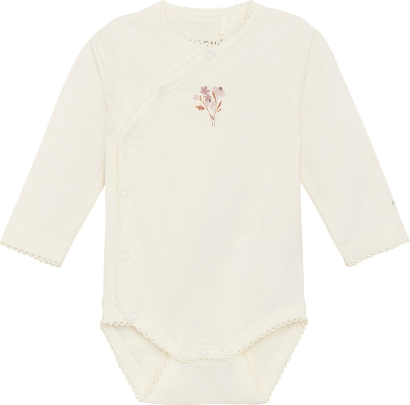 Omslagsbody I/e - Eggnog - - 74 - Langermet Body