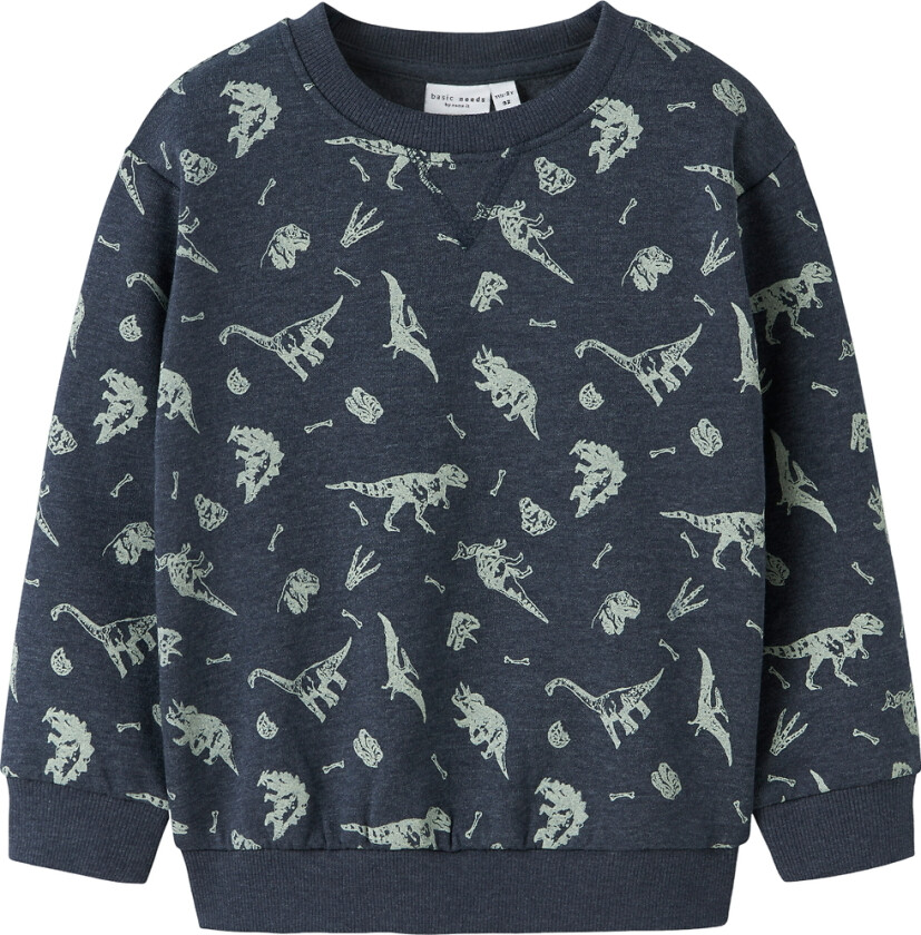 Collegegenser - NmmVimo - Navy Blazer/Dino World - - 2 år (92) - Collegegenser