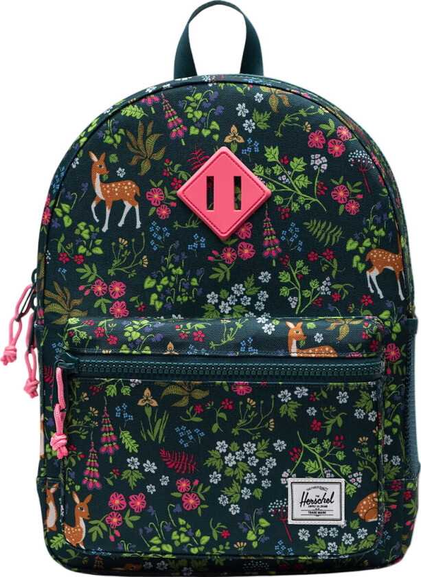 Ryggsekk - Heritage Kids - 15 L - Deer Skog Dark Sea - - OneSize - Ryggsekk