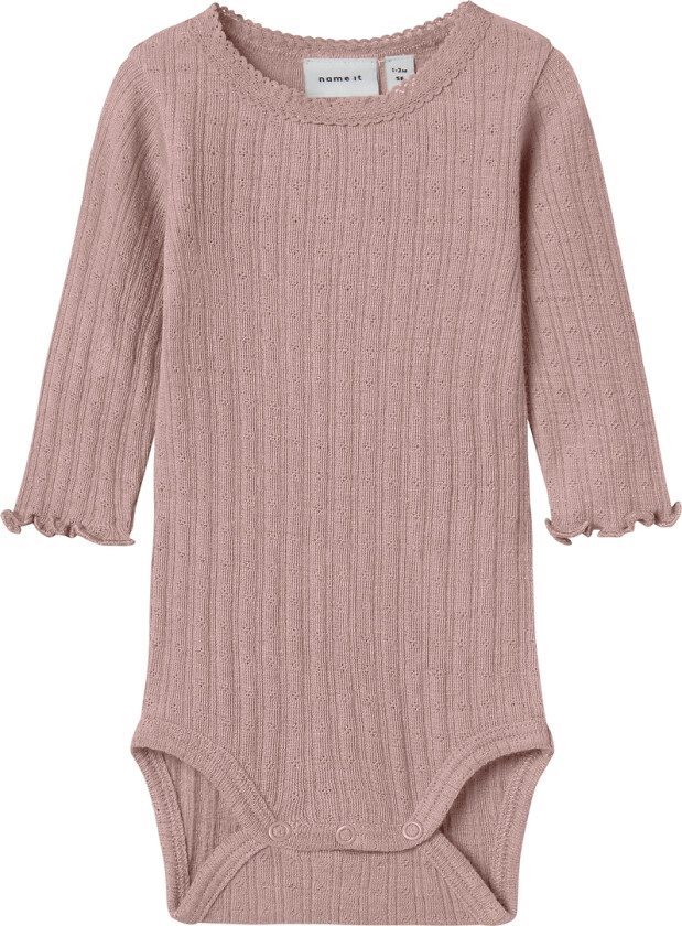 Body I/e - Ull/Silke - Rib - NbfWossa - Gevir - - 62 - Langermet Body