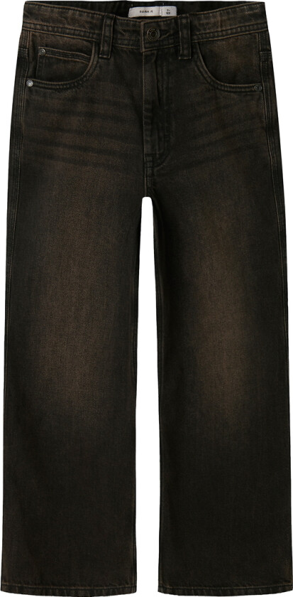 Jeans - NkmBen - Skater - Dark Brown Denim - - 8 år (128) - Jeans