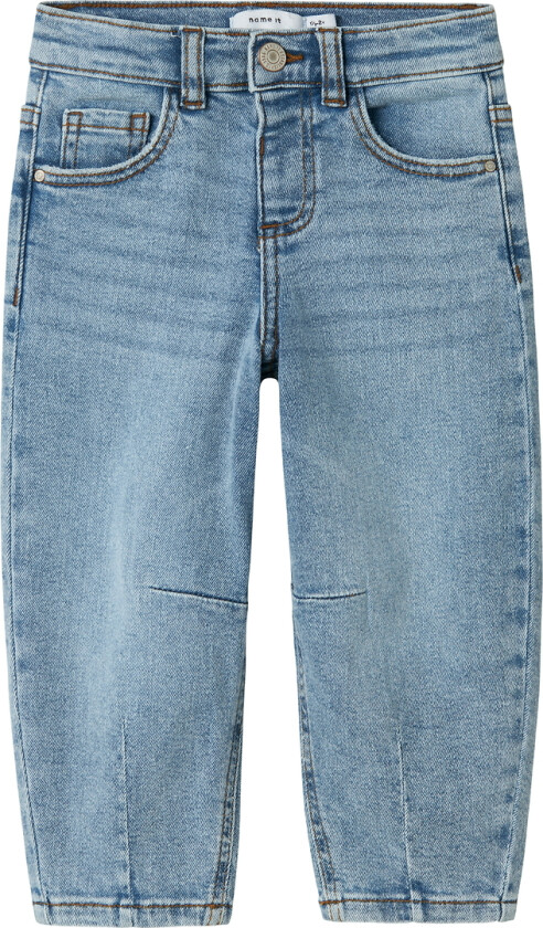 Jeans - Noos - Ballong - NmfBella - Medium+ Blue Denim - - 6 år (116) - Jeans