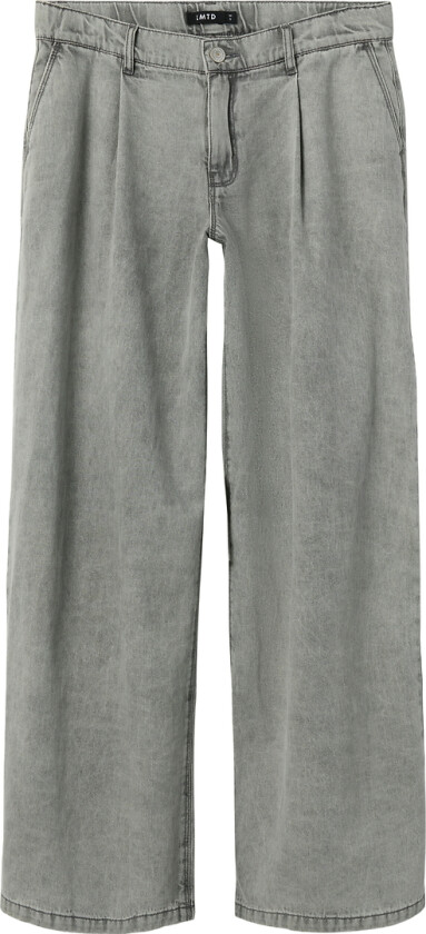 Jeans - Bred - NlfBea - Medium+ Grey Denim - - 16 år (176) - Jeans
