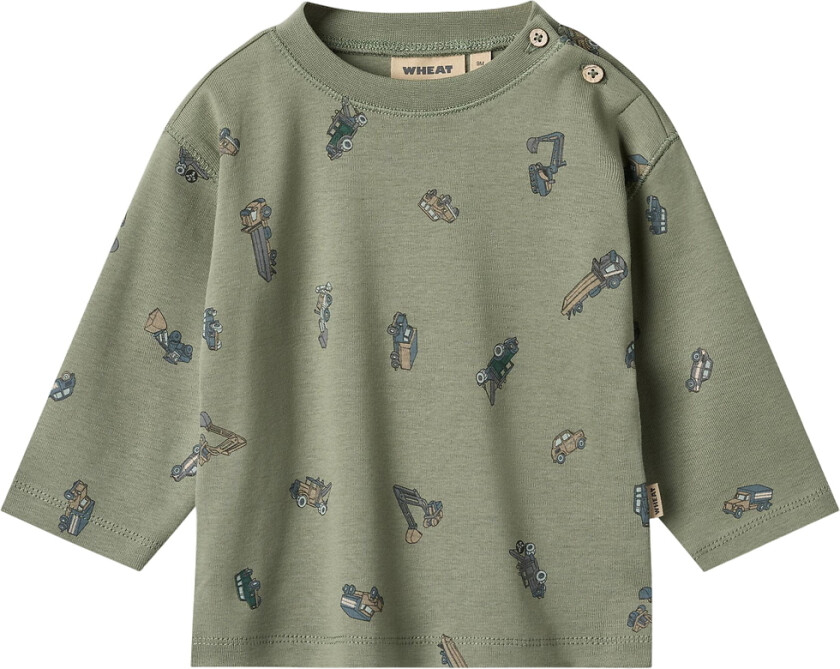 Genser - Malthe - Dusty Green Cars - - 1 år (80) - Genser