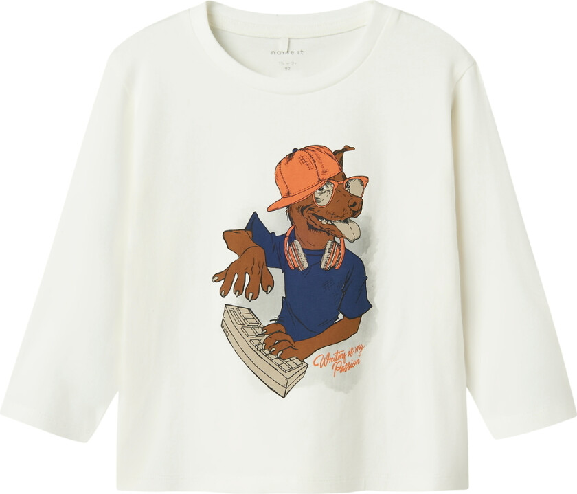 Genser - NmmNova - Cloud Danser m. Trykk - - 3 år (98) - Genser