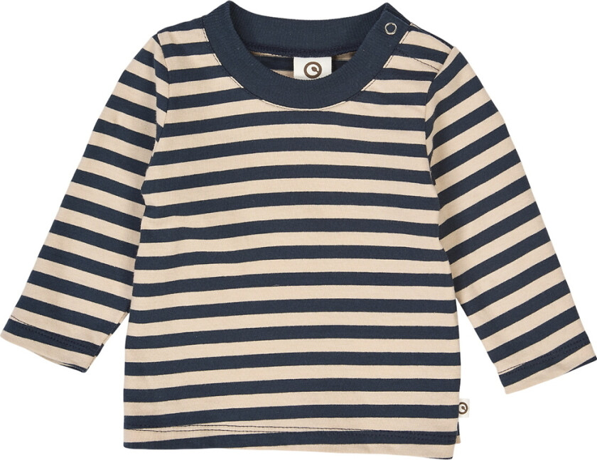 Genser - Stripe - Oak/Natt Blue - - 2 år (92) - Genser
