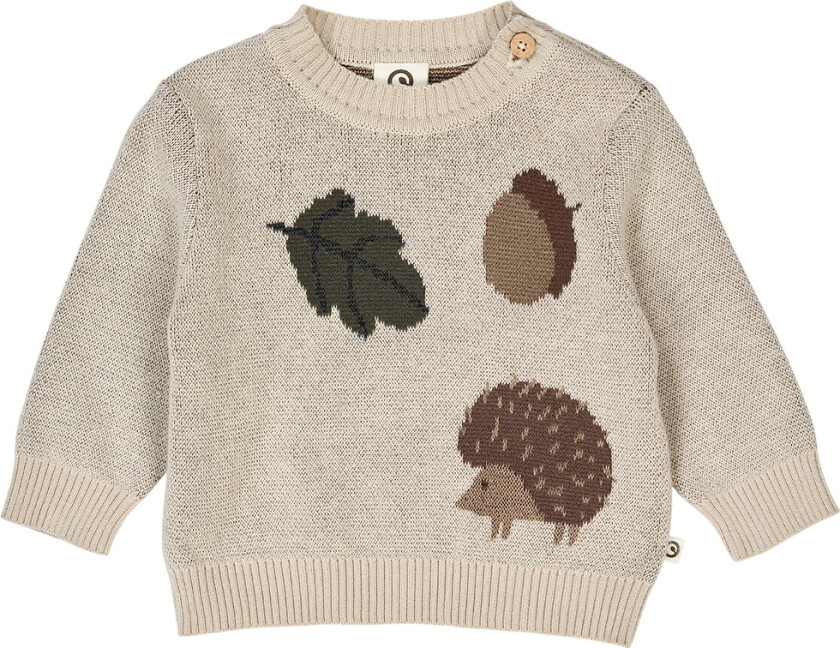 Genser - Strikk - Eikenøtt - Oak - - 2 år (92) - Genser
