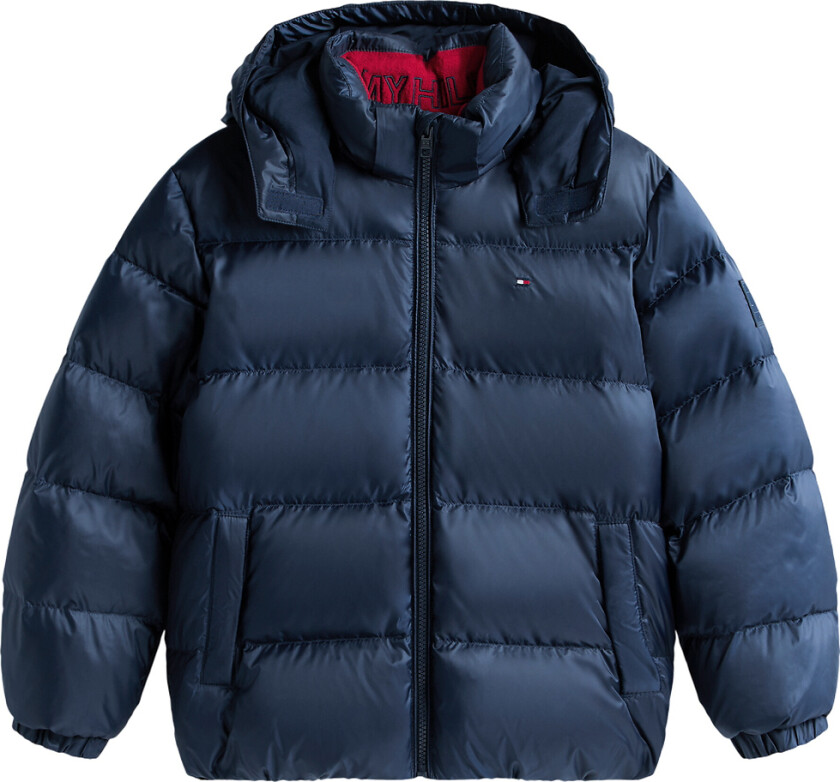 Dunjakke - Essential Down - Dark Natt Navy - - 16 år (176) - Dunjakke
