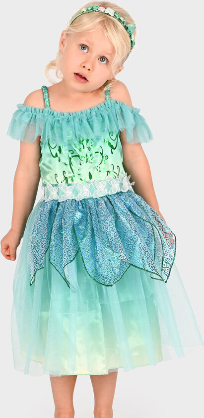 Bilde av Kostymer - Dress Sløyfe Fairy - Blå - - 2-4 år (92-104) - Kostymer