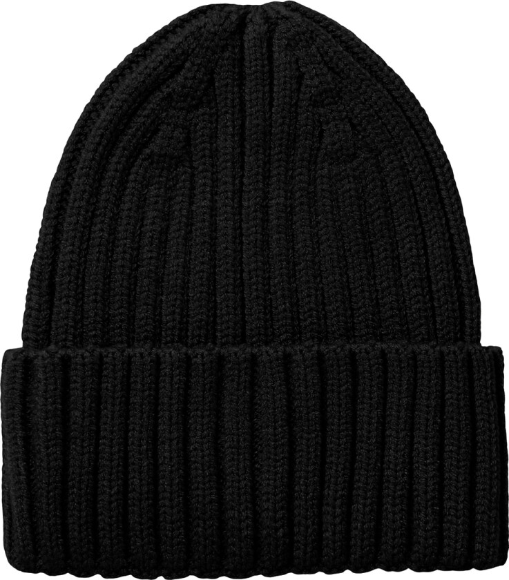 Lue - Strikk - NmnMab - Svart - - 47-49 cm - Lue