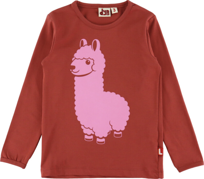 Cph Genser - Dyrebrøl - Dk Brick Lama Buddy - - 3 år (98) - Genser