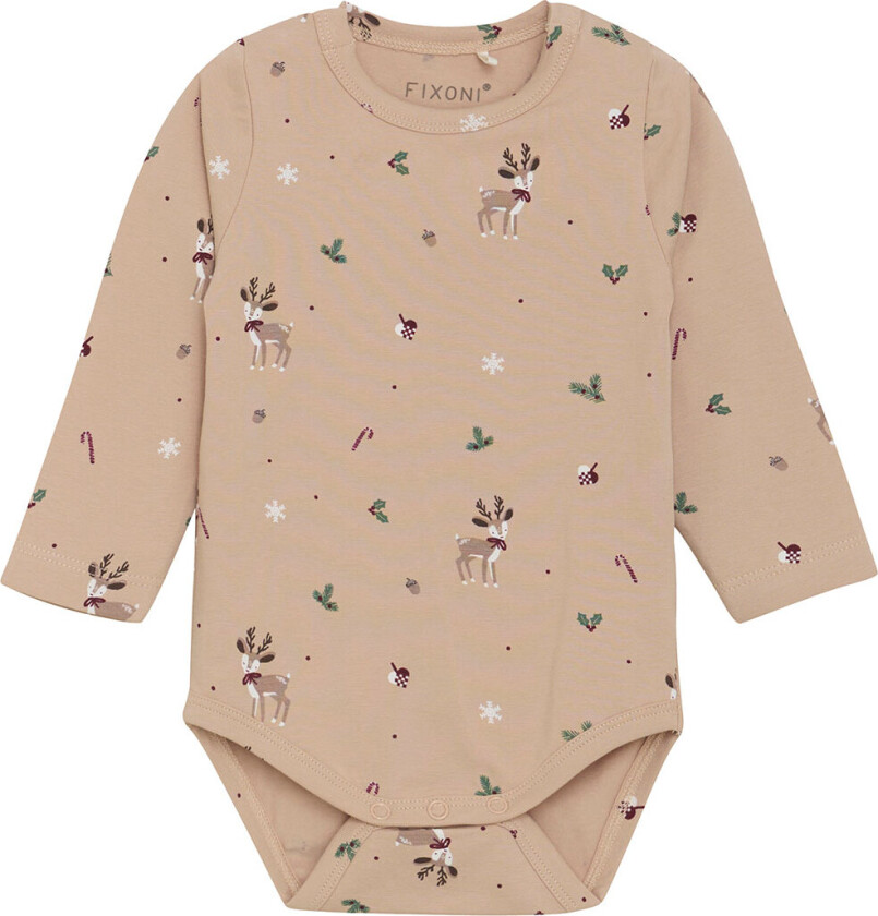 Body I/e - Måneskinn - - 74 - Langermet Body