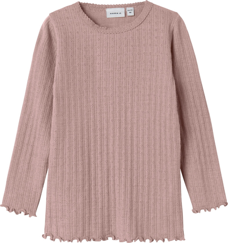 Genser - Ull/Silke - Rib - NmfWossa - Gevir - - 5 år (110) - Genser