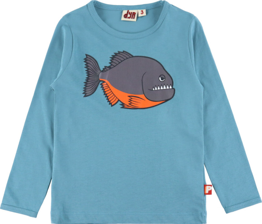 Cph Genser - Dyrefelle - Grey Andepiratfisk - - 7 år (122) - Genser